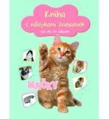 Kniha s nálepkami zvieratiek - Mačky