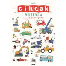 Vozidlá. Cik-cak - leporelo