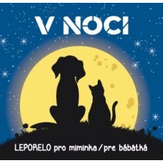 V noci - Leporelo pro miminka / pre bábätká