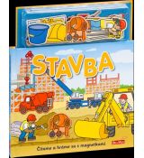 Stavba - Knižka s magnetkami