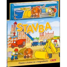 Stavba - Knižka s magnetkami