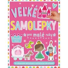 Veľké samolepky pre malé ruky - Princeznin palác