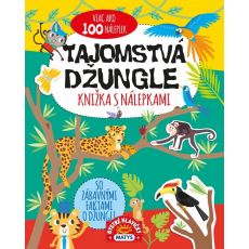 Tajomstvá džungle – knižka s nálepkami – viac ako 100 nálepiek!