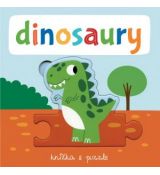 Kniha s puzzle - Dinosaury