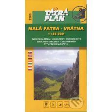 Mapa - Malá Fatra - Vrátna