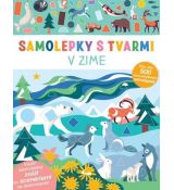 Samolepky s tvarmi - V zime