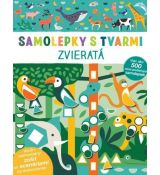 Samolepky s tvarmi - Zvieratá