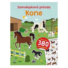 Kone - samolepková príroda