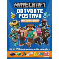 Minecraft - Dotvorte postavu - Kniha so samolepkami