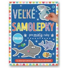 Žraloky - veľké samolepky