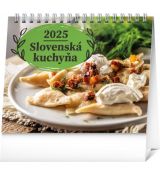 Kalendár 2025 - Slovenská kuchyňa - stolový