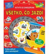 Aktivity so samolepkami - Všetko, čo jazdí