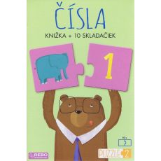 Čísla - knižka + 10 skladačiek