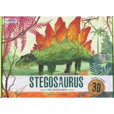 Stegosaurus - vek dinosaurov - kniha+model