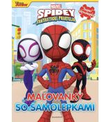 Spidey a jeho fantastickí kamaráti - Maľovanky so samolepkami