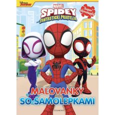 Spidey a jeho fantastickí kamaráti - Maľovanky so samolepkami