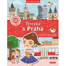 Terezka a Praha - vyše 300 samolepiek