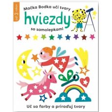 Hviezdy so samolepkami - Mačka Bodka učí tvary