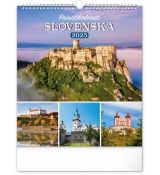 Nástenný kalendár 2025- Pamätihodnosti Slovenska