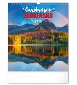 Nástenný kalendár 2025 - Čarokrásne Slovensko