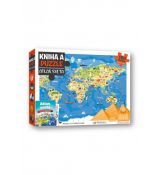 Kniha a puzzle - Atlas sveta