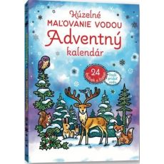 Adventný kalendár - kúzelné maľovanie vodou