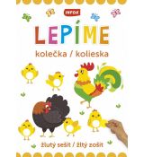 Lepíme kolieska - žltý zošit