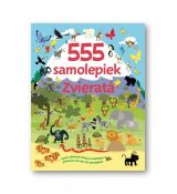 555 samolepiek - Zvieratá