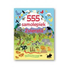 555 samolepiek - Zvieratá