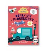 Dopravné prostriedky - veľké samolepky