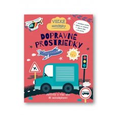 Dopravné prostriedky - veľké samolepky