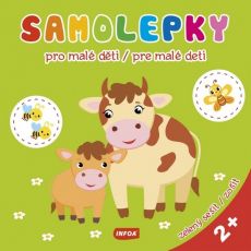 Samolepky pro/pre malé deti / zelený