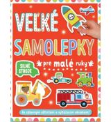 Silné stroje - Veľké samolepky pre malé ruky