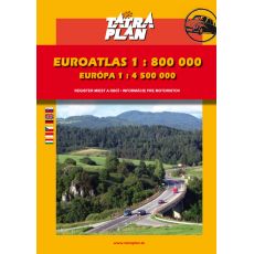 Autoatlas Európa 1:800 000 - TPL