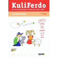 Kuliferdo - Grafomotorika - pracovný zošit 3 - MŠ